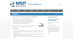 Desktop Screenshot of mspbuilder.com